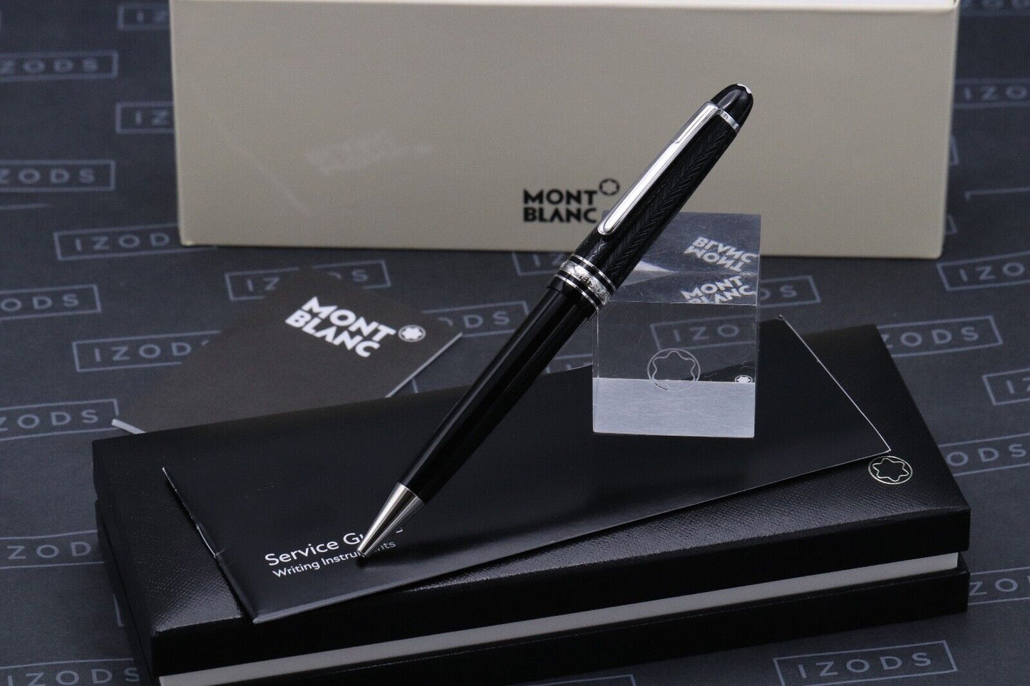 Montblanc Meisterstück Midsize BMW Platinum-Coated Ballpoint Pen image 0