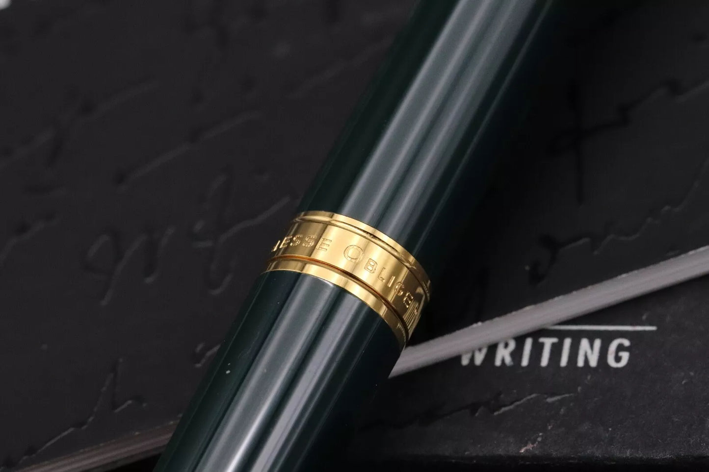 Montblanc Noblesse Oblige Green Fountain Pen - NEVER INKED image 6