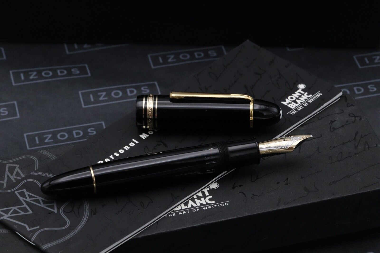 Montblanc Meisterstuck 149 Gold-Coated Fountain Pen - 1965-68 - OBB Nib image 1