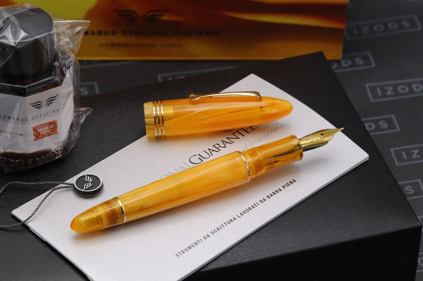 Leonardo Furore Grande Flame Limited Edition 43 Fountain Pen - UNUSED image 1