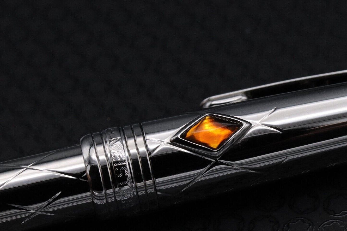 Montblanc Meisterstück Mozart Jungle Eyes Madeira Citrine Fountain Pen - UNUSED image 4