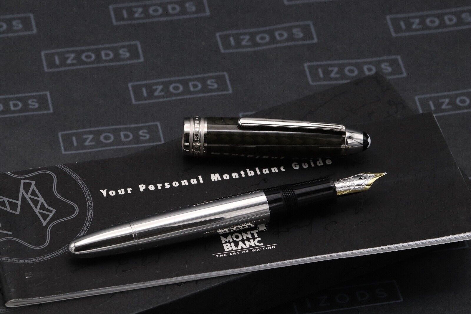 Montblanc Meisterstuck 146 LeGrand Carbon Steel Fountain Pen - OB Nib image 1