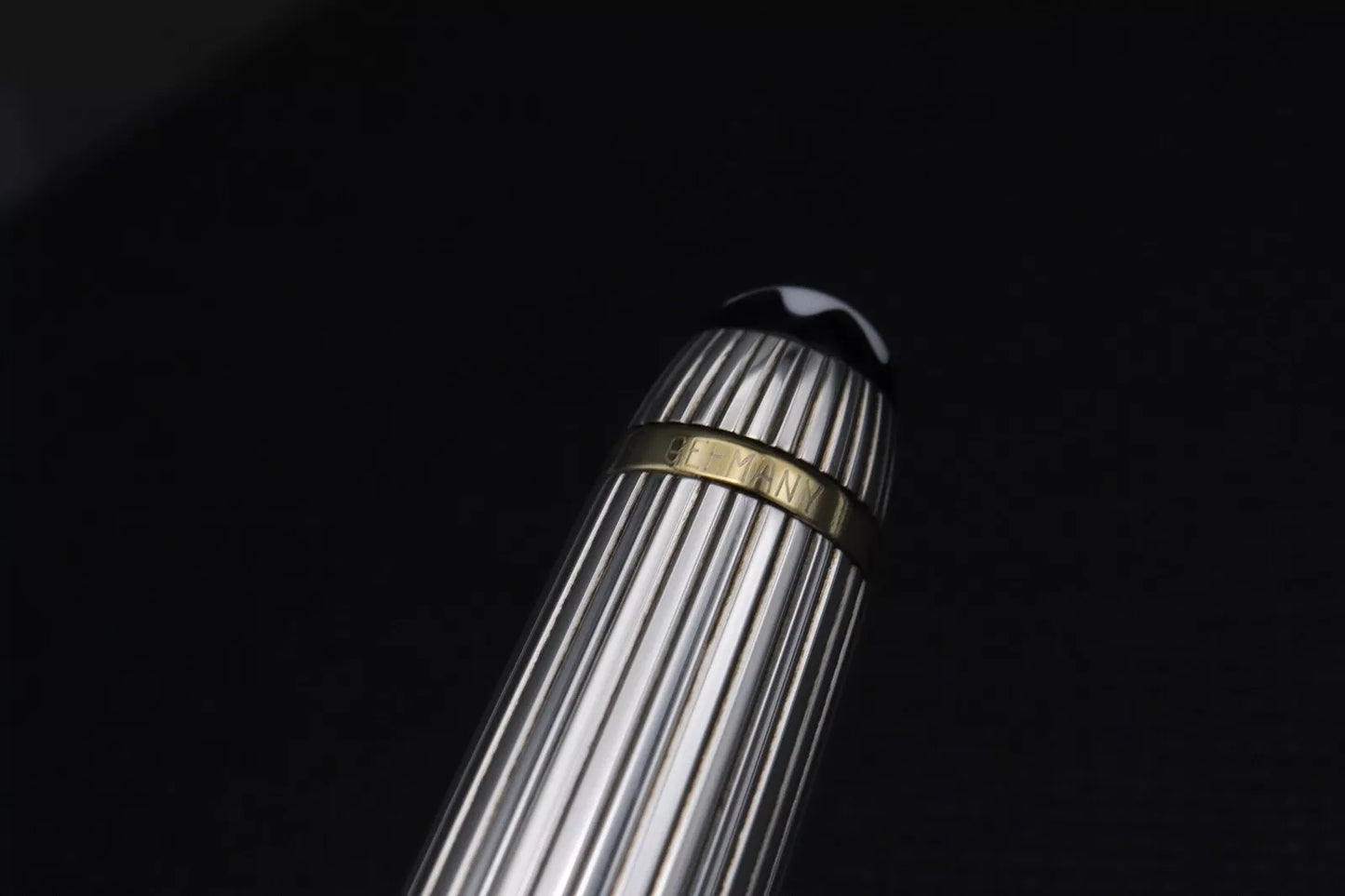 Montblanc Meisterstuck Classique AG925 Pinstripe Ballpoint Pen - Serviced by MB image 5