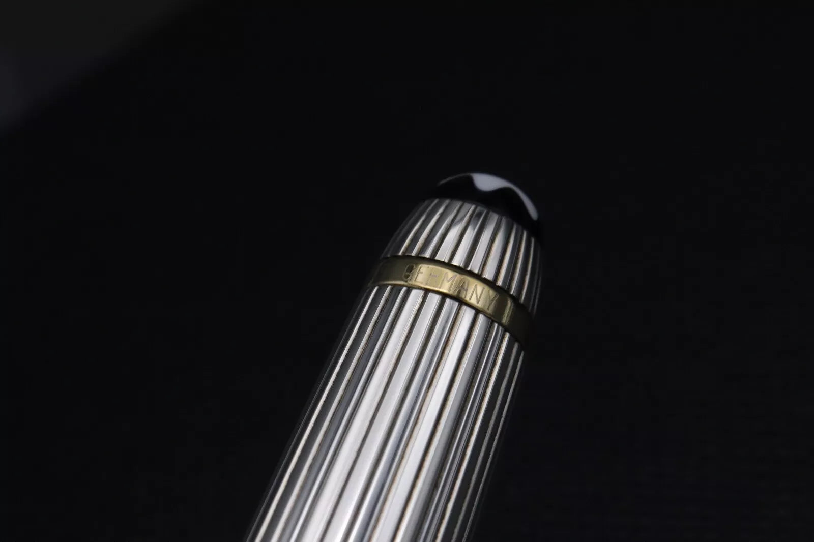 Montblanc Meisterstuck Classique AG925 Pinstripe Ballpoint Pen - Serviced by MB image 5