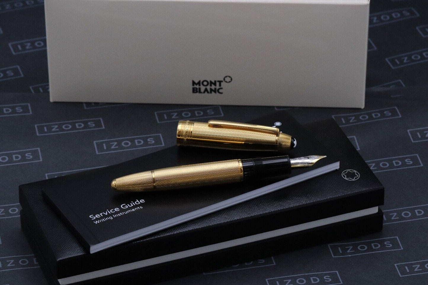 Montblanc Meisterstuck 146 LeGrand Barley Vermeil Fountain Pen - Broad Nib image 0