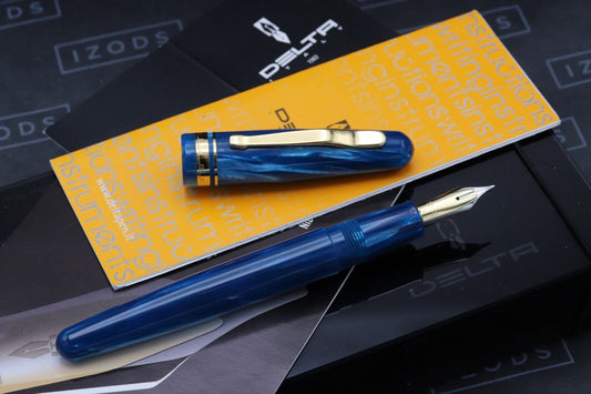 Delta Fusion 82 Turchese Celluloid Fountain Pen image 1