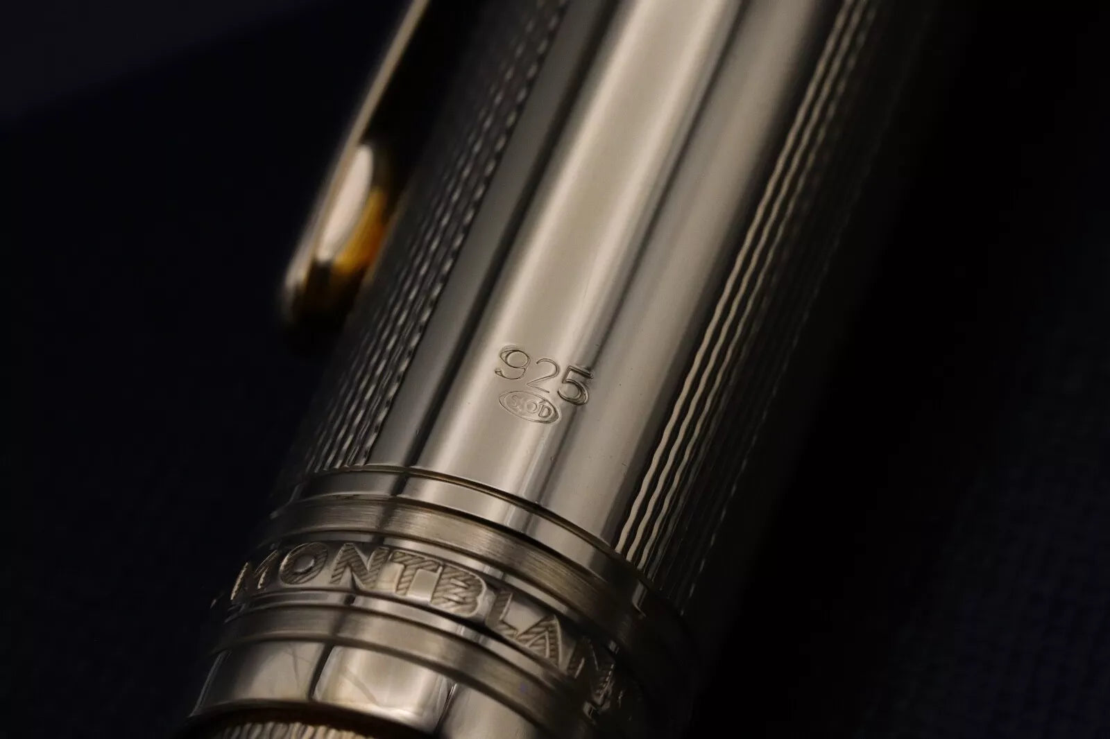 Montblanc Meisterstuck 146 LeGrand Barley Vermeil Fountain Pen - Broad Nib image 5