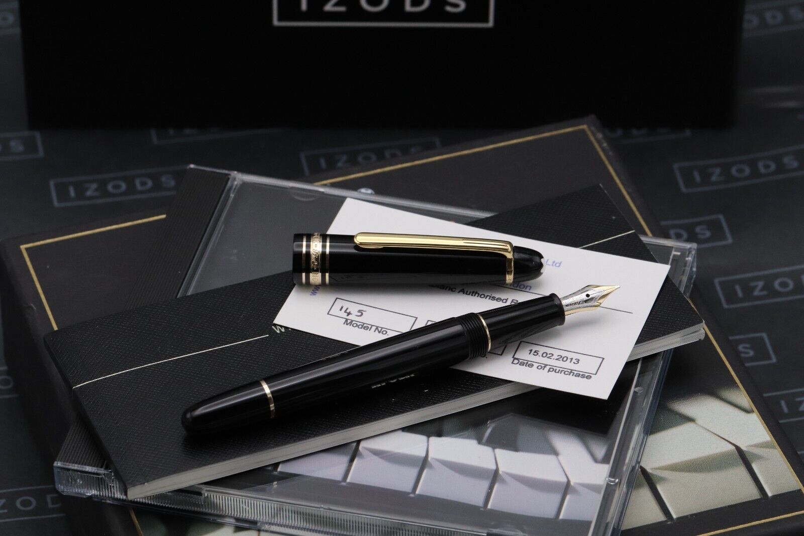 Montblanc Meisterstuck Chopin Classique Gold-Coated Fountain Pen image 1