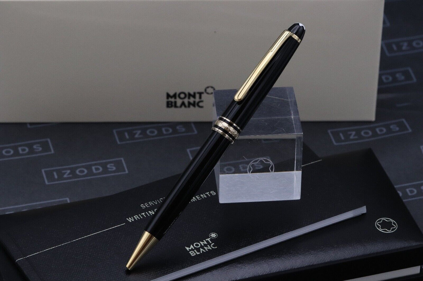 Montblanc Meisterstück 164 Classique Gold Coated Ballpoint Pen image 1