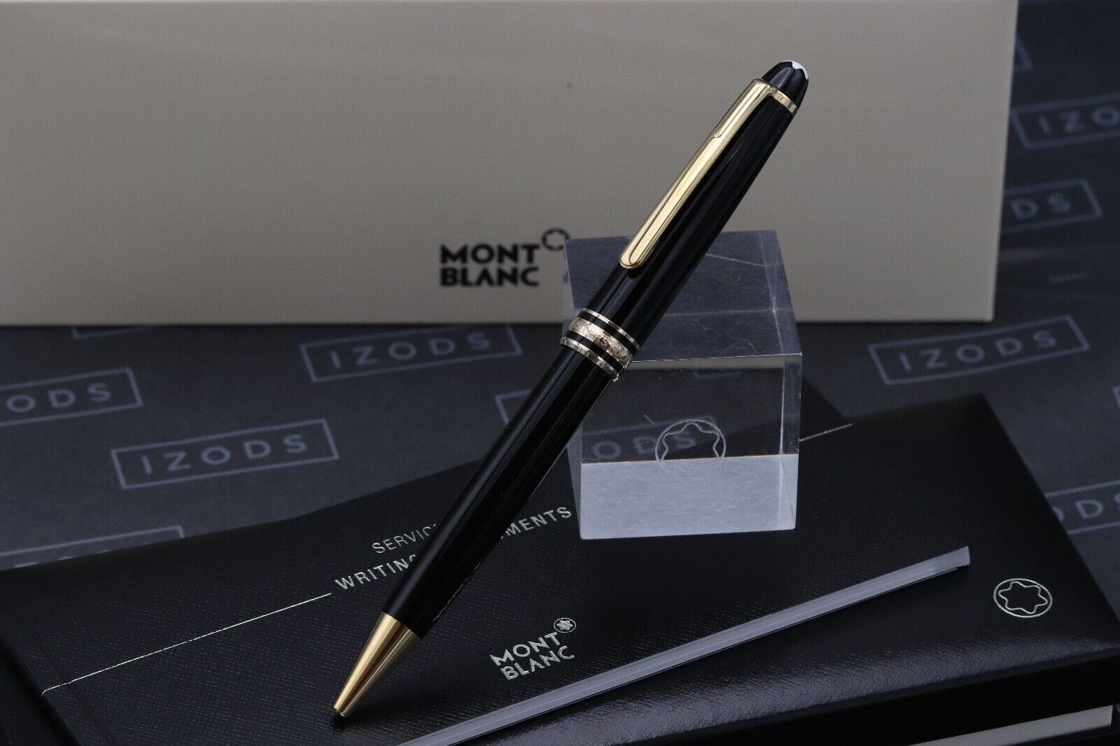 Montblanc Meisterstück 164 Classique Gold Coated Ballpoint Pen image 1