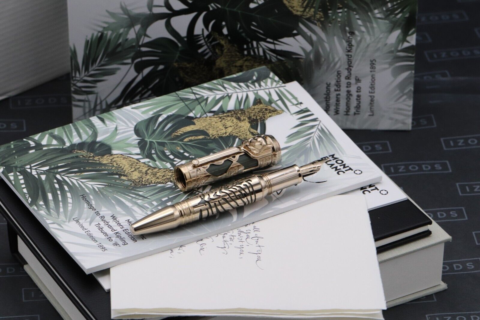 Montblanc Writers Edition Rudyard Kipling 1895 Tribute to 'IF' Fountain Pen image 0