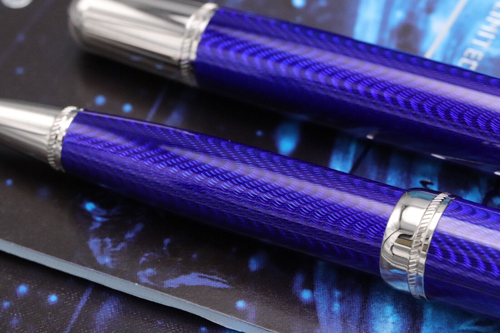 Montblanc Writers Edition Jules Verne Set - FP, MP, BP - UNUSED image 3