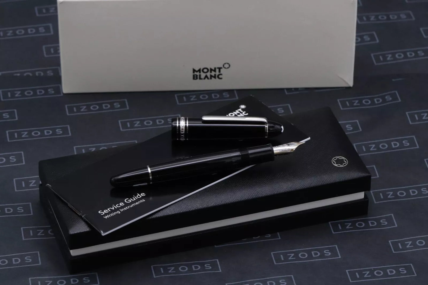 Montblanc Meisterstuck 146 LeGrand Platinum-Coated Fountain Pen - UNUSED - F Nib image 0