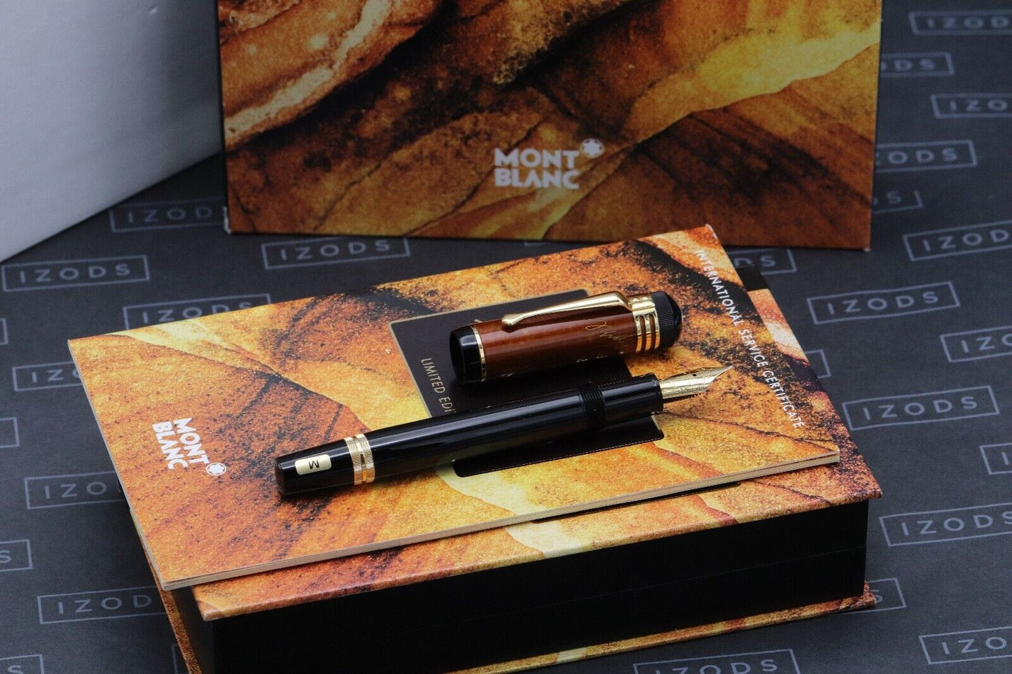 Montblanc Writers Edition Friedrich Schiller Fountain Pen - DIPPED image 0