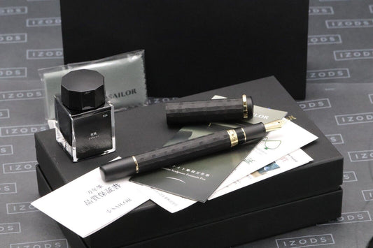Sailor Ebonite Sculpture 'Night Light' Yakoh Fountain Pen - Fine Nib image 0
