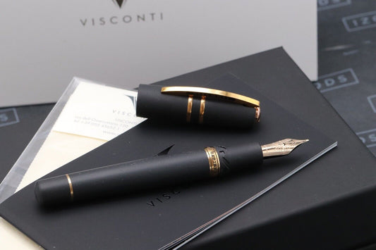 Visconti Homo Sapiens Bronze Age Fountain Pen - UNUSED - 18k Broad Nib image 1