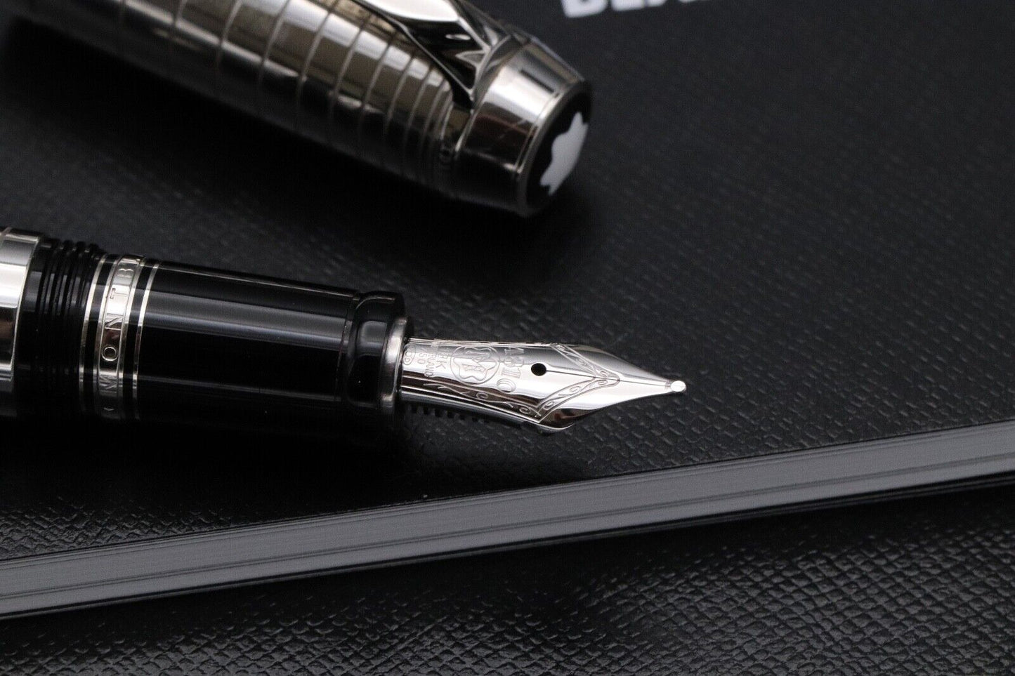 Montblanc Boheme Steel Radial Amethyst Fountain Pen image 2