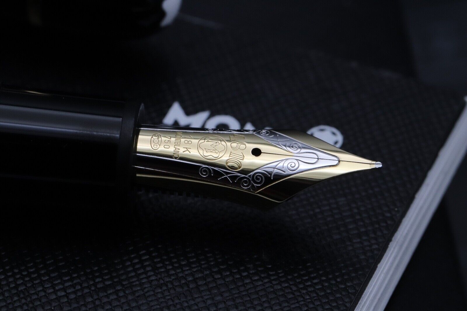 Montblanc Meisterstuck 149 Gold-Coated Fountain Pen - Serviced by MB Sept 2024 image 2
