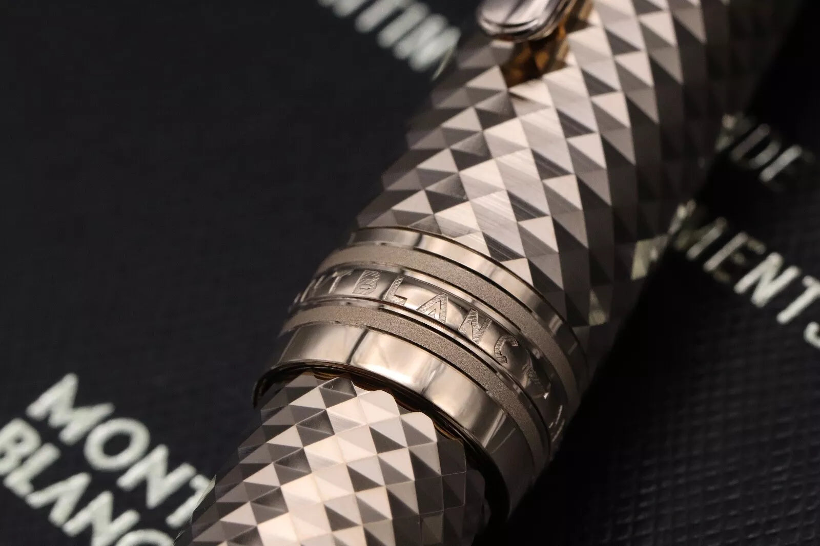 Montblanc Meisterstuck LeGrand Solitaire Geometric Dimension Fountain Pen image 6