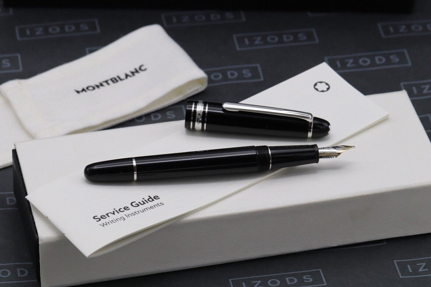 Montblanc Meisterstuck 145 Classique Platinum Coated Fountain Pen image 1