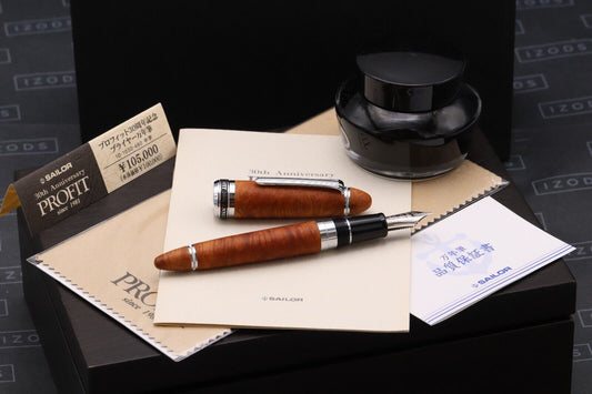 Sailor 1911 Profit Briarwood 30th Anniversary LE1000 Fountain Pen image 0
