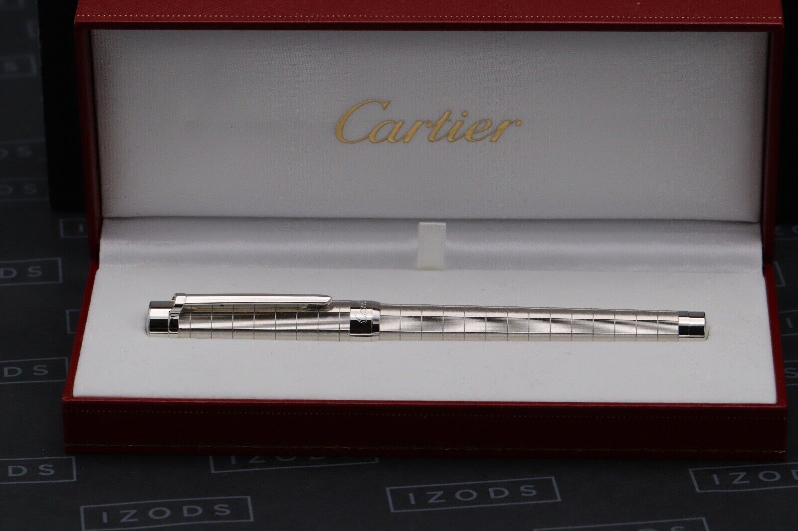 Cartier Pasha Platinum-Plated Fountain Pen - NEVER INKED image 7