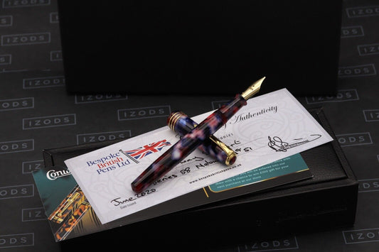 Conway Stewart Series 58 Nebula Fountain Pen - Italic Broad Nib image 0