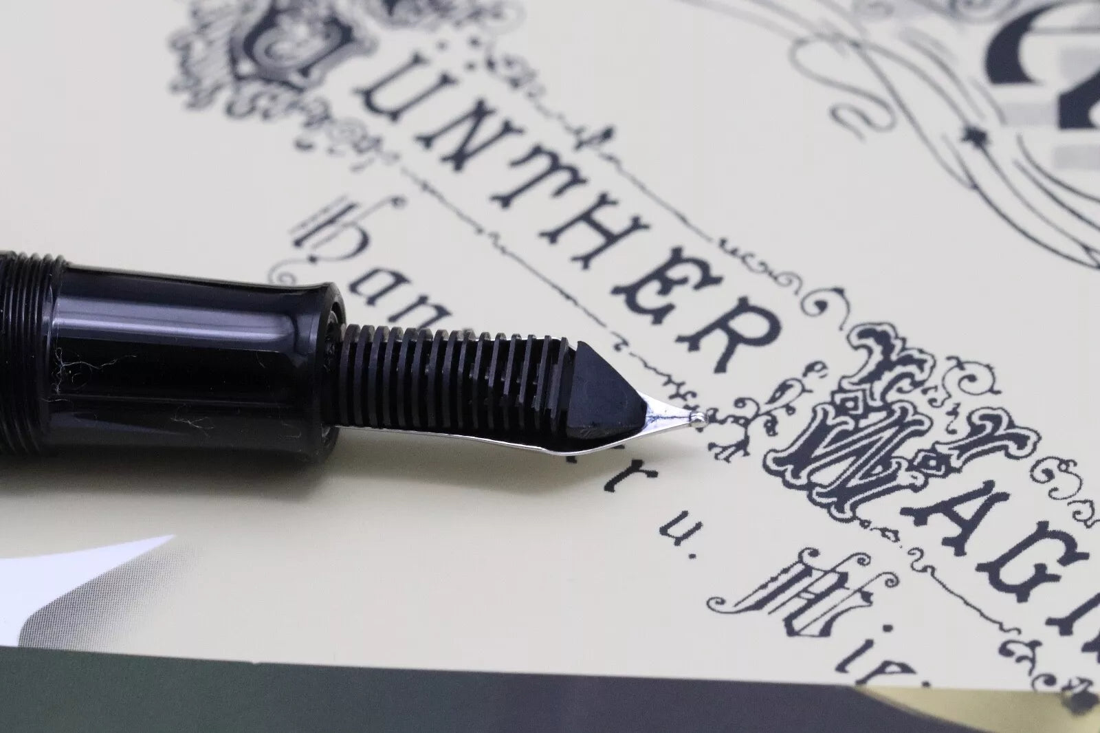 Pelikan M101N Grey Blue Special Edition Fountain Pen image 3