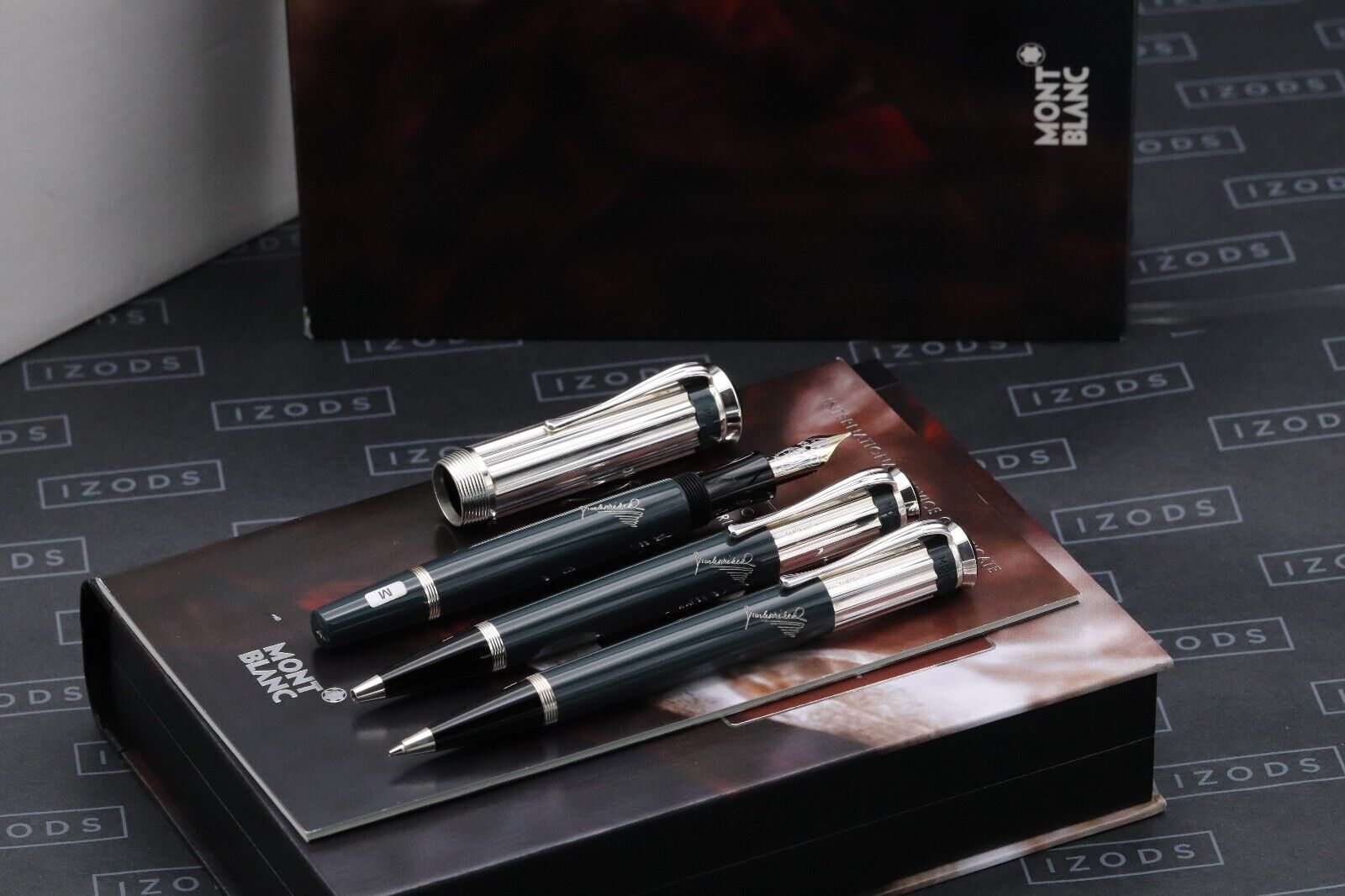 Montblanc Charles Dickens Writers Edition FP, BP, MP Set - UNUSED image 0