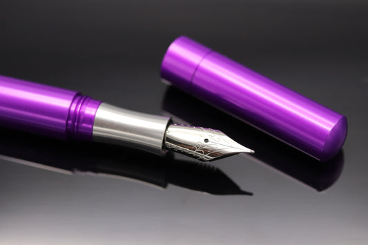 Purple / Silver Anodized Aluminium image 0