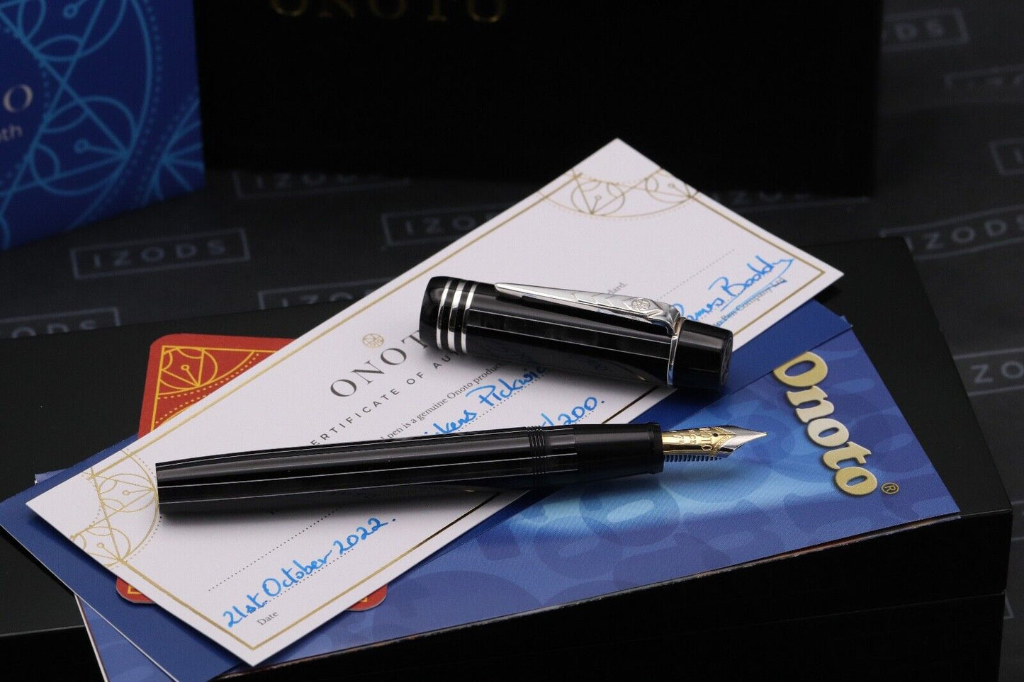 Onoto Magna Charles Dickens Pickwick Limited Edition Fountain Pen - Stub Sorowka image 1