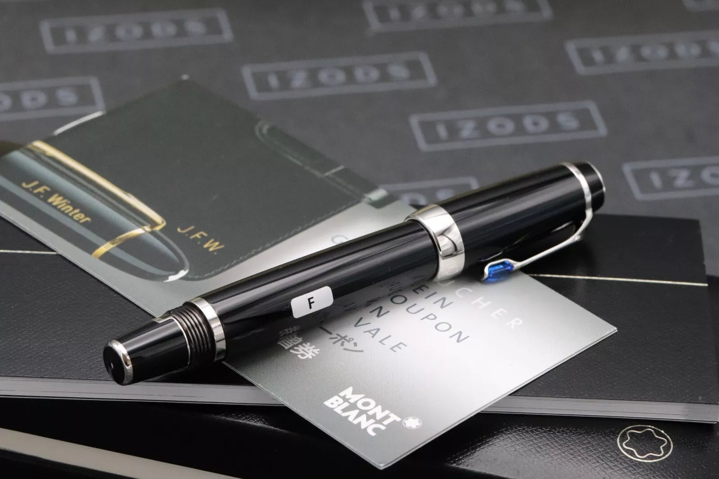 Montblanc Boheme Bleu Fountain Pen - UNUSED image 7