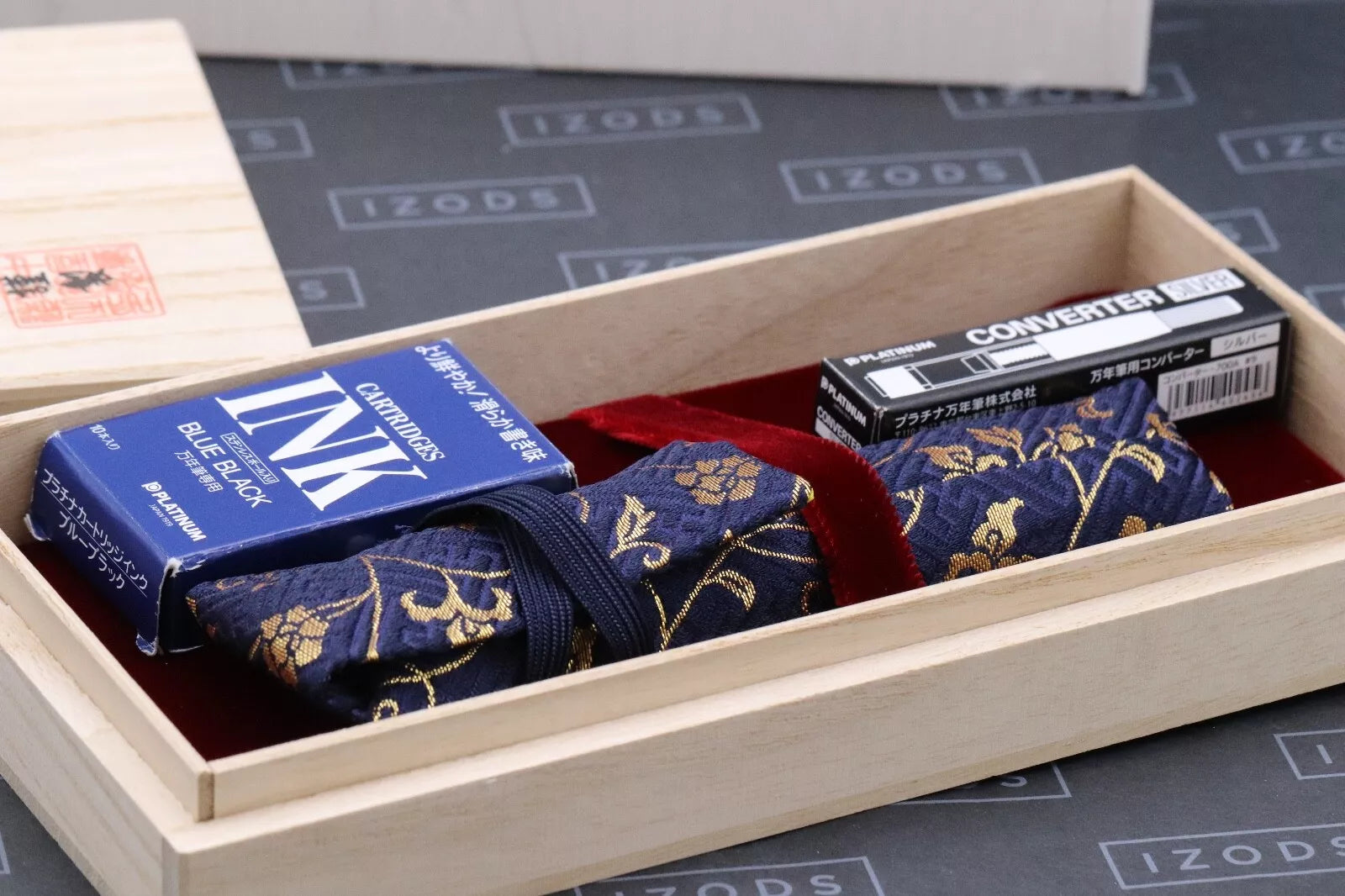 Nakaya Piccolo Tsumugi Amime Heki Tamenuri Fountain Pen - Broad Nib (Copy) image 5