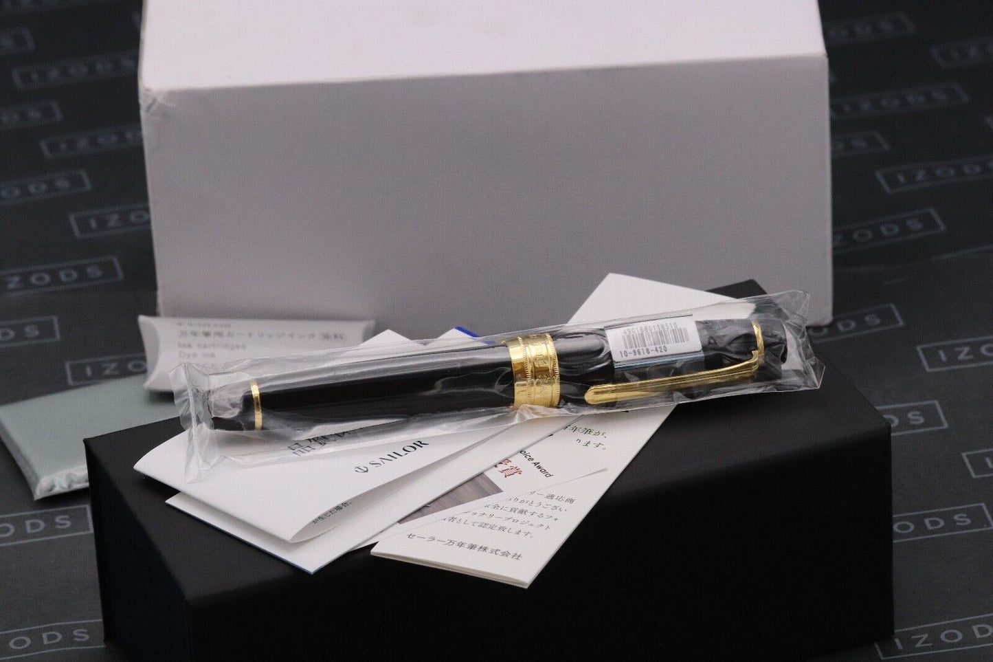 Sailor Professional Gear King of Pen Black GT Fountain Pen - SEALED image 0