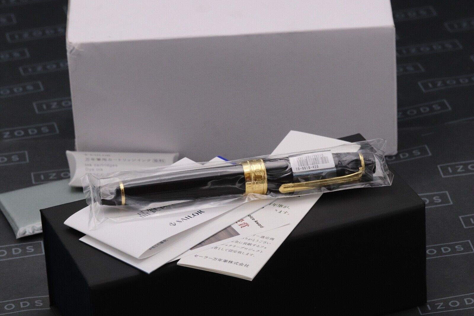 Sailor Professional Gear King of Pen Black GT Fountain Pen - SEALED image 0