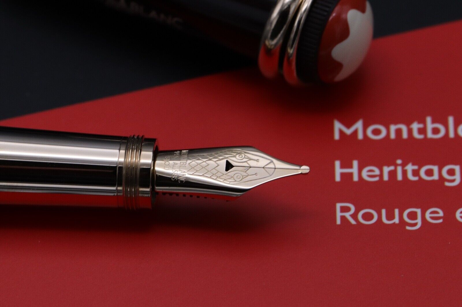 Montblanc Heritage Rouge et Noir Tropic Brown SE Fountain Pen - UNUSED image 2