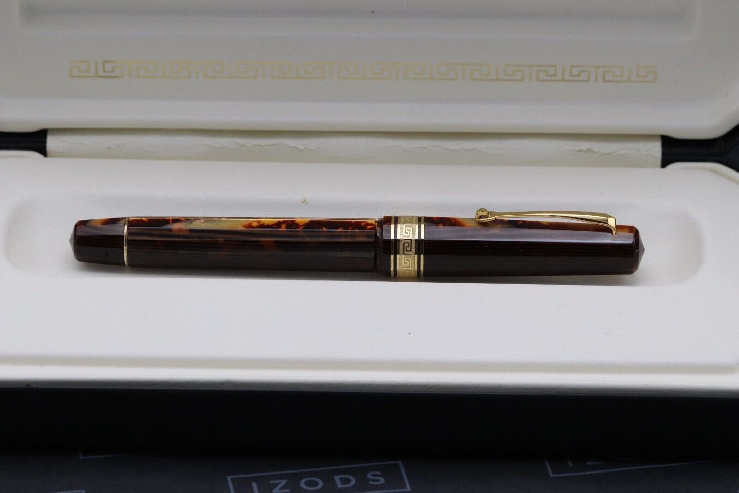 Omas Paragon Arco Bronze Gold Trim Fountain Pen - OMD Nib image 9