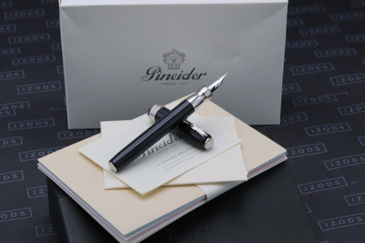 Pineider La Grande Bellezza Gemstones Hematite Grey Fountain Pen image 0