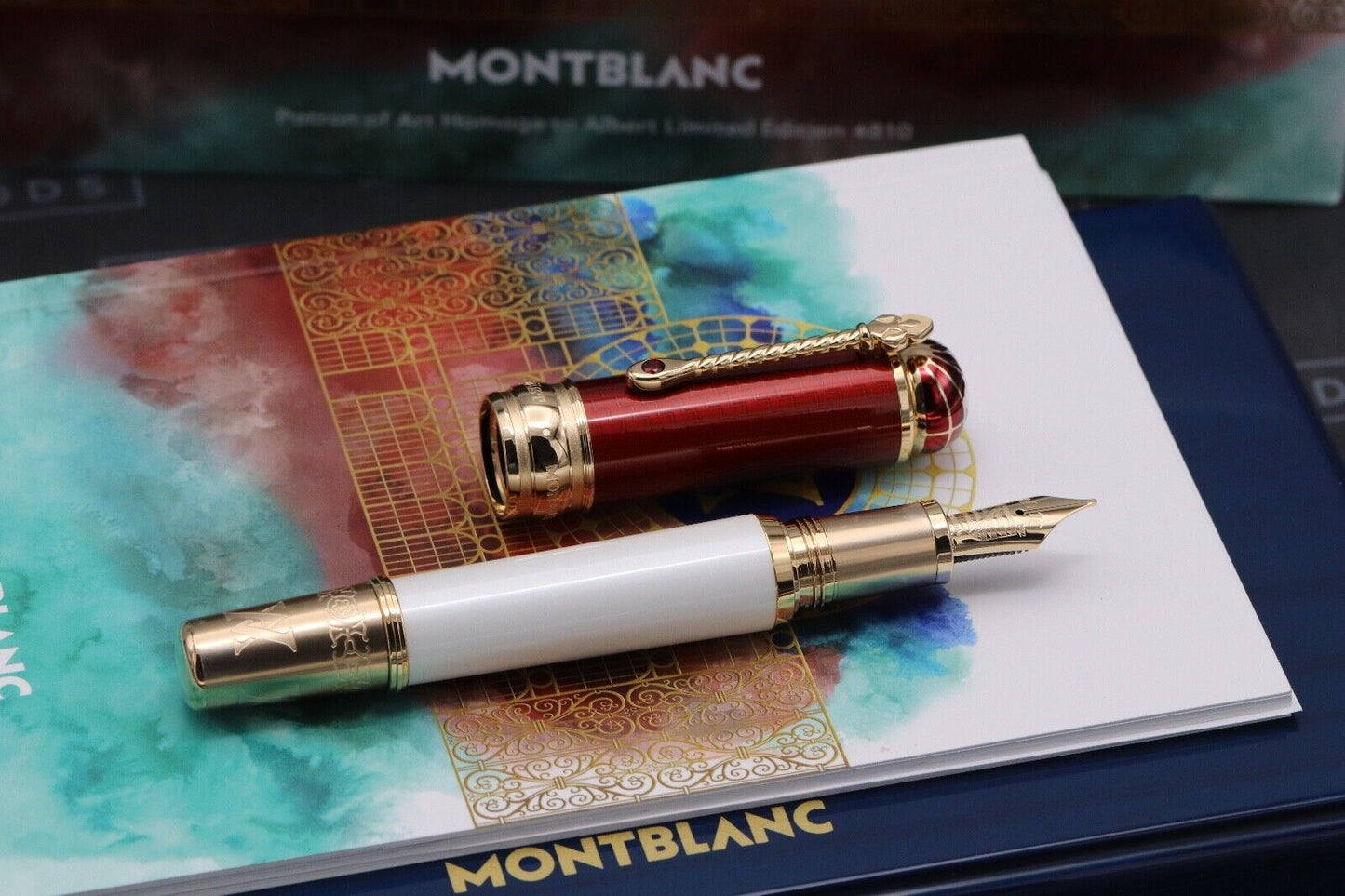 Montblanc Patron of Art Homage to Prince Albert 4810 Fountain Pen – UNUSED image 1