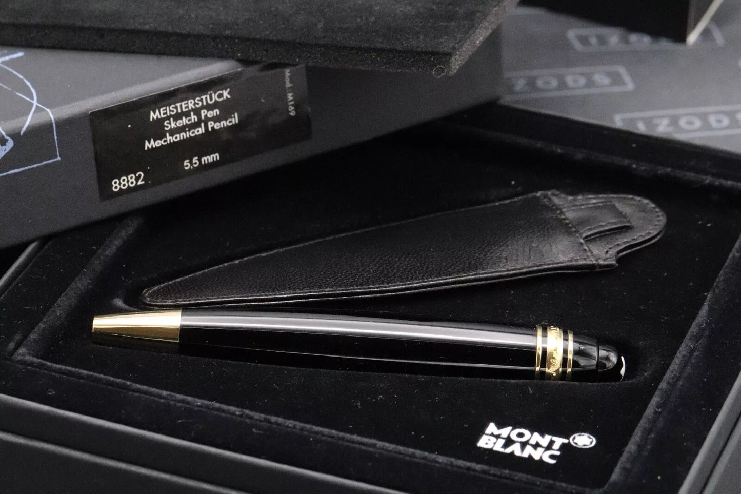 Montblanc Meisterstuck 169 Leonardo Gold Coated Sketch Pen – UNUSED image 5