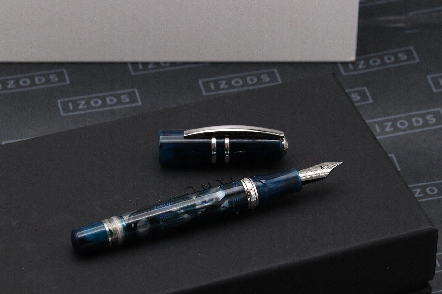 Visconti Homo Sapiens Crystal Swirl LE Fountain Pen - 23k Extra Fine image 1