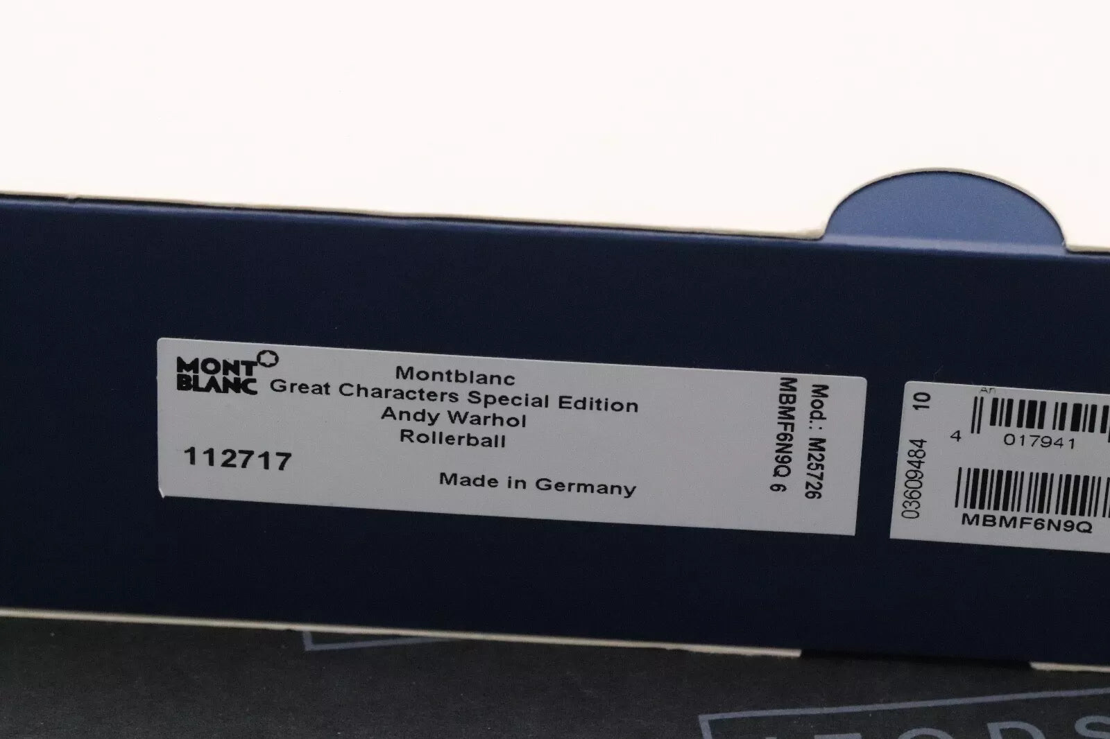 Montblanc Great Characters Andy Warhol Special Edition Rollerball Pen image 9