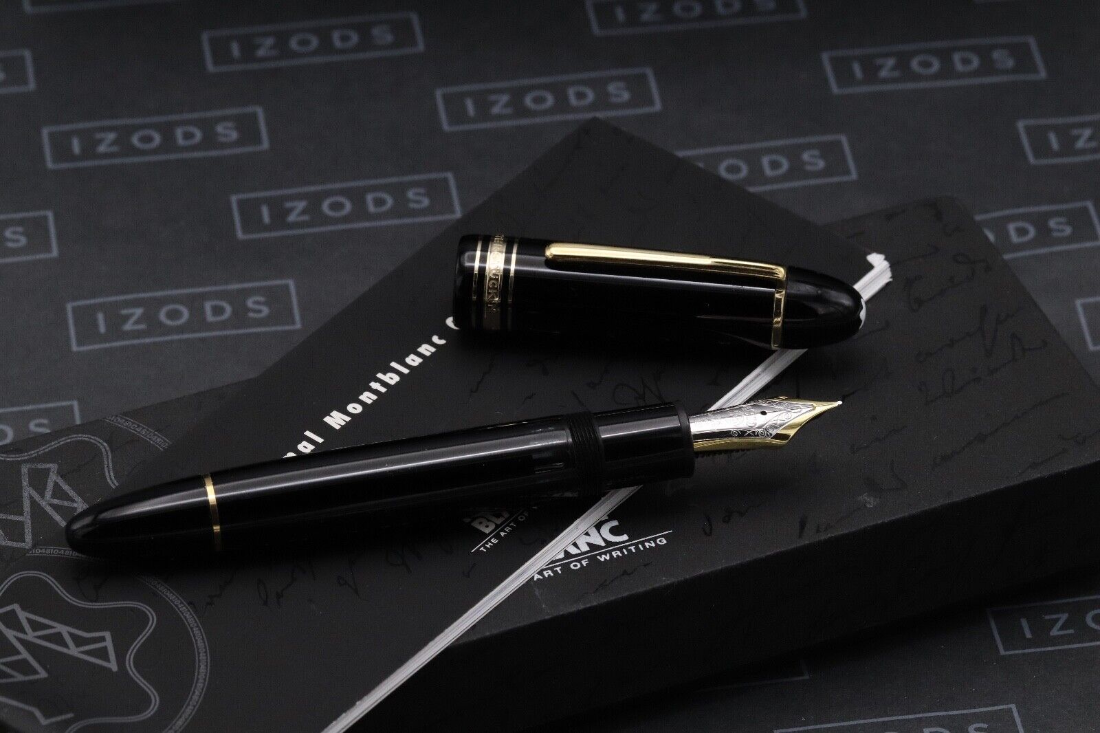 Montblanc Meisterstuck 149 Gold-Coated Fountain Pen image 1
