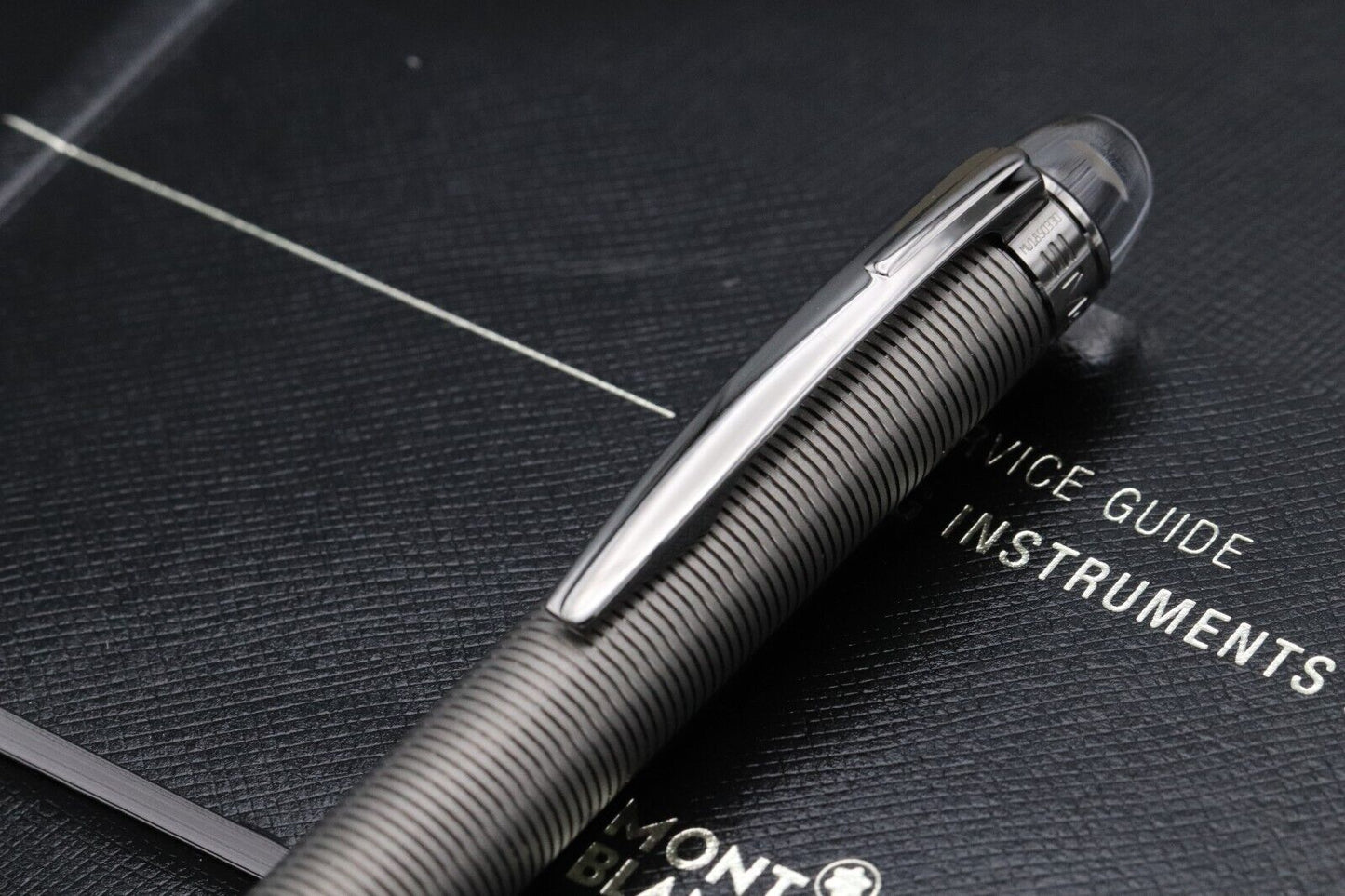 Montblanc Starwalker Midnight Black Metal Ballpoint Pen image 3