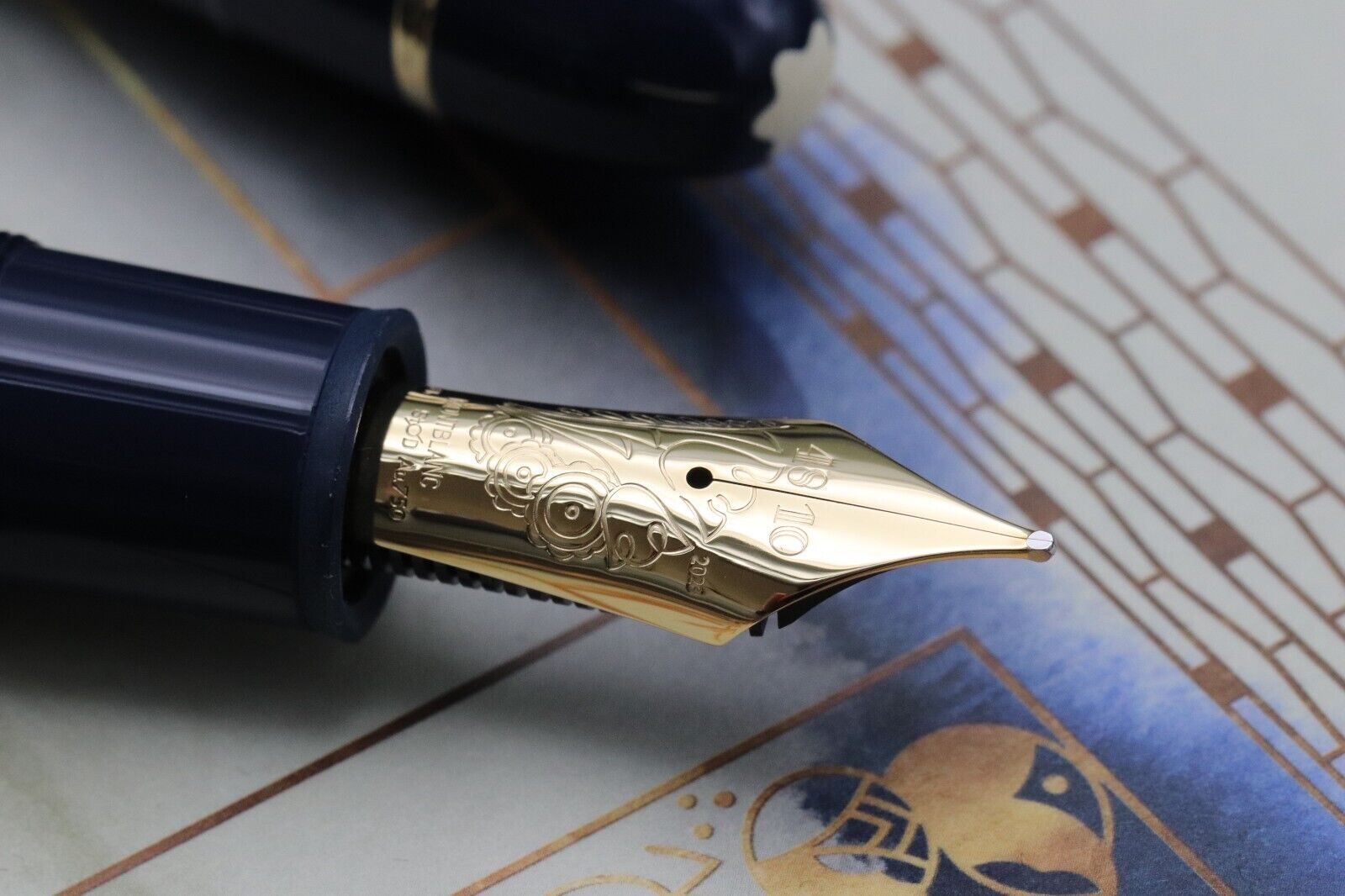 Montblanc Meisterstuck 149 Orient Express LE1883 Fountain Pen - UNUSED image 3