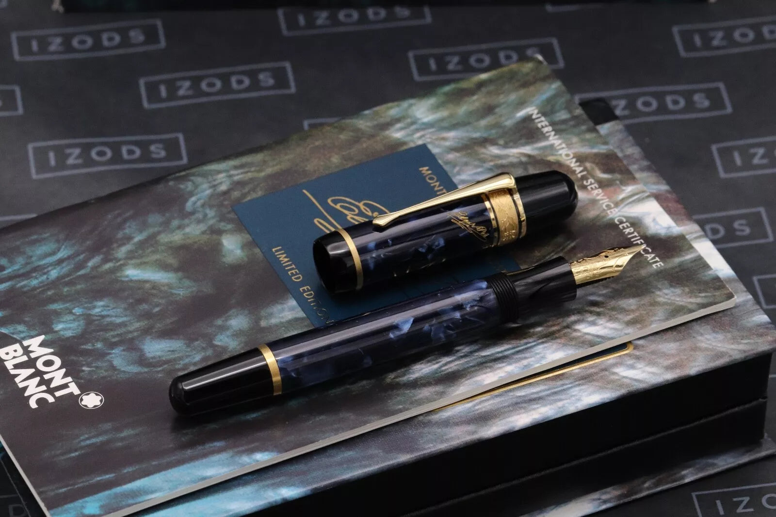 Montblanc Writers Edition Edgar Allan Poe Fountain Pen image 1