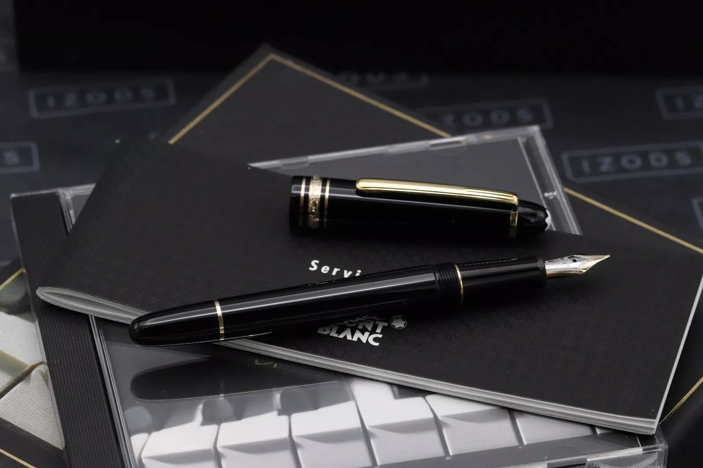 Montblanc Meisterstuck Chopin Classique Gold Line Fountain Pen - UNUSED image 8