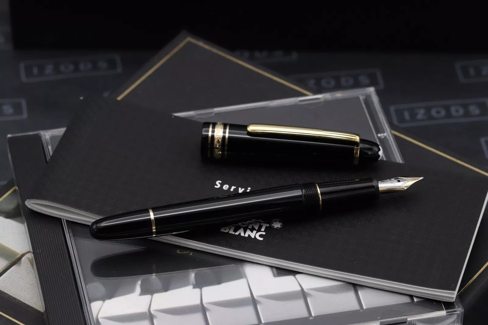 Montblanc Meisterstuck Chopin Classique Gold Line Fountain Pen - UNUSED image 8
