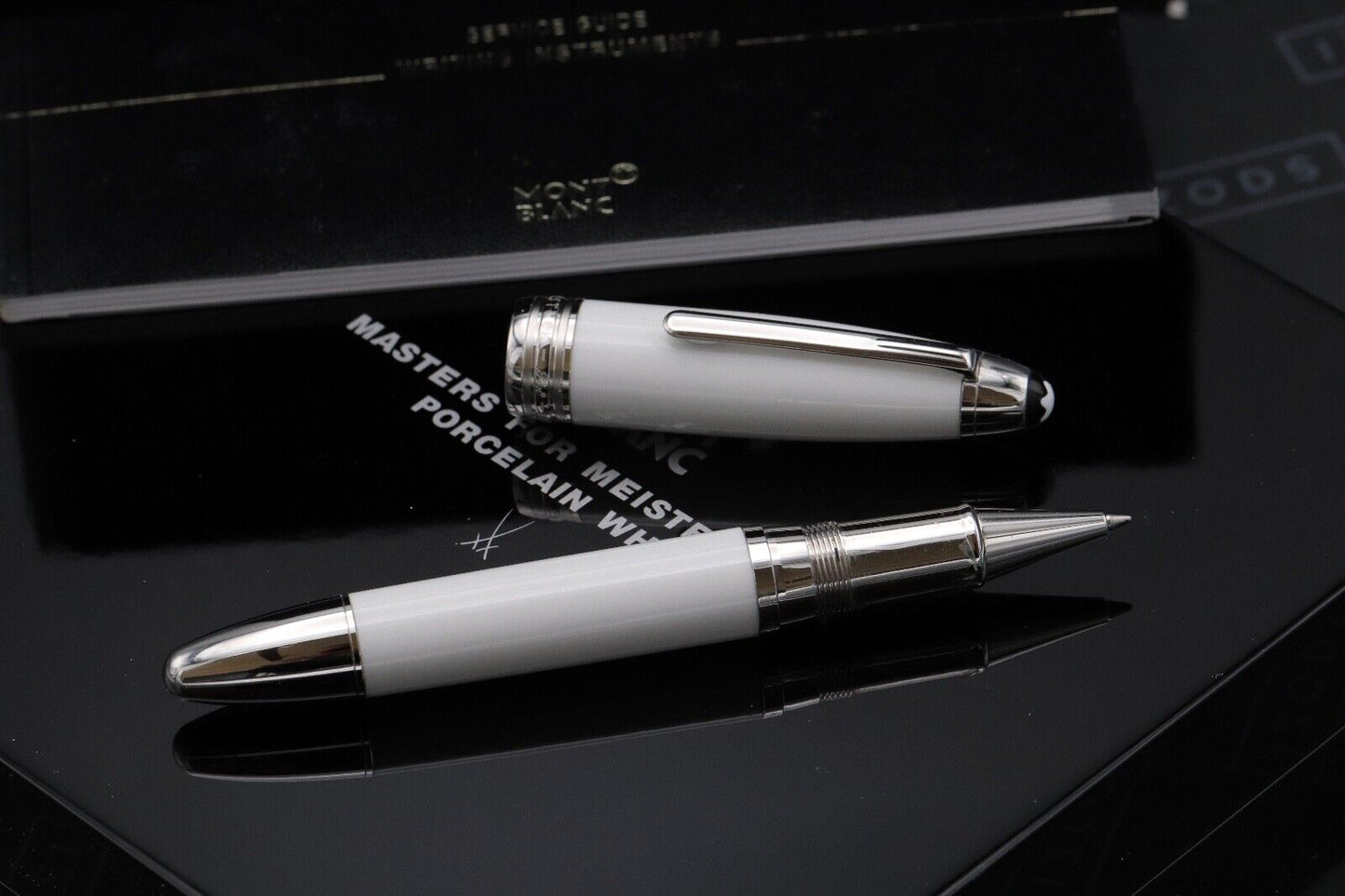 Montblanc Masters for Meisterstuck Meissen White Rollerball Pen - UNUSED image 1