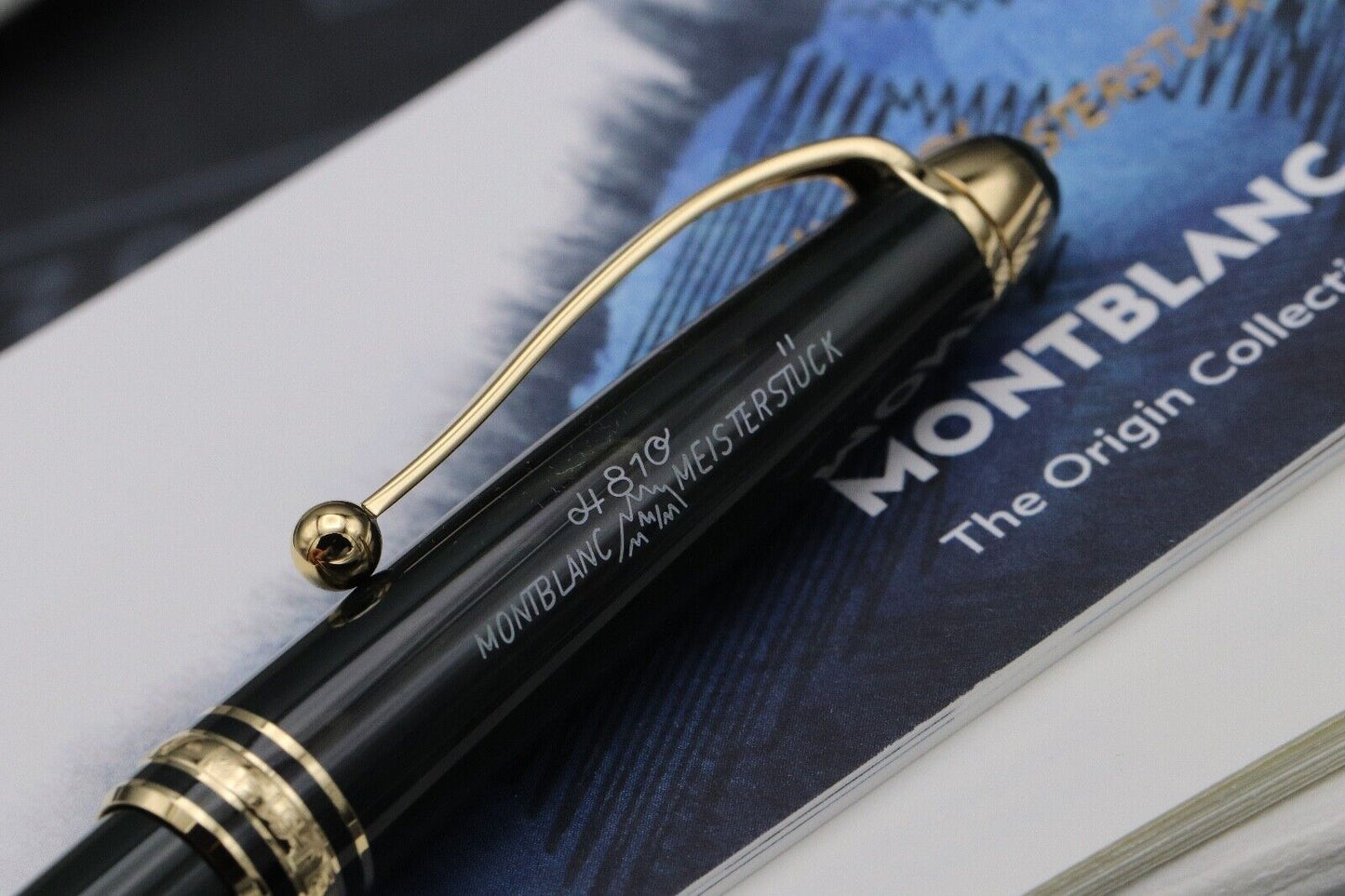 Montblanc Meisterstuck Classique Origin Collection Green Ballpoint Pen - UNUSED image 3